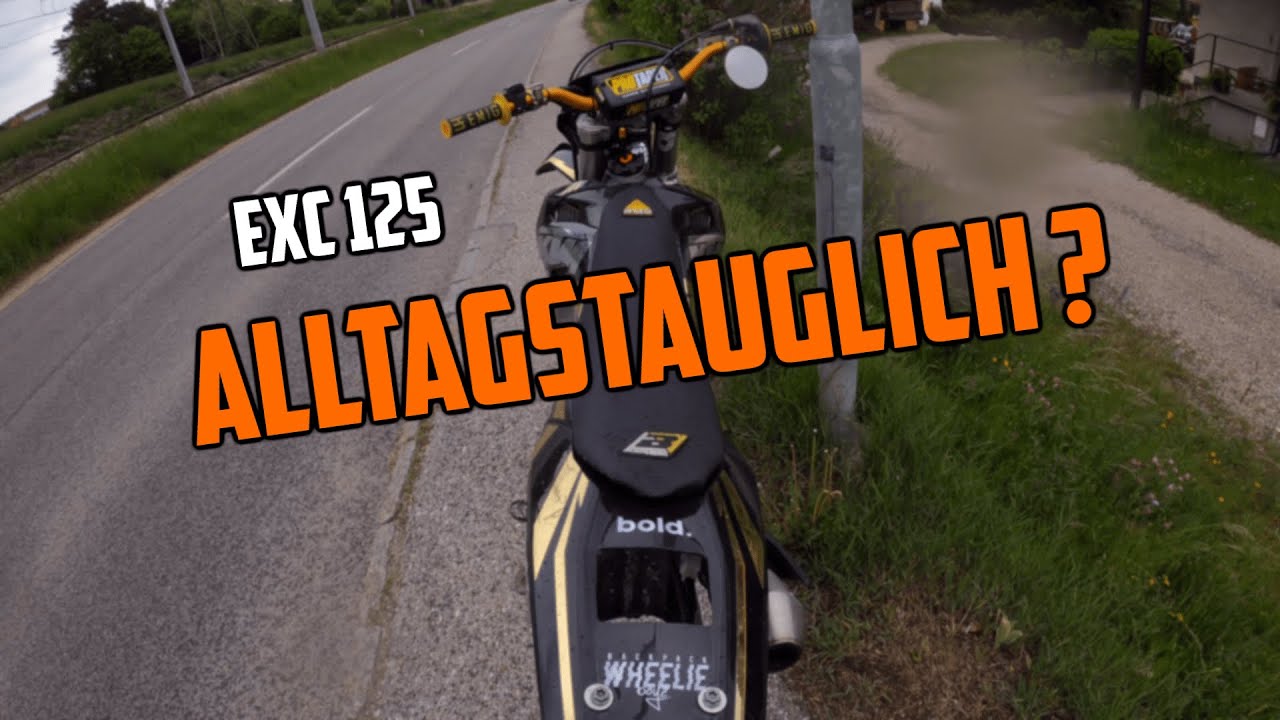 KTM EXC 125 Alltagstauglich !? | Verschleiß, Verbrauch, Legalität etc.