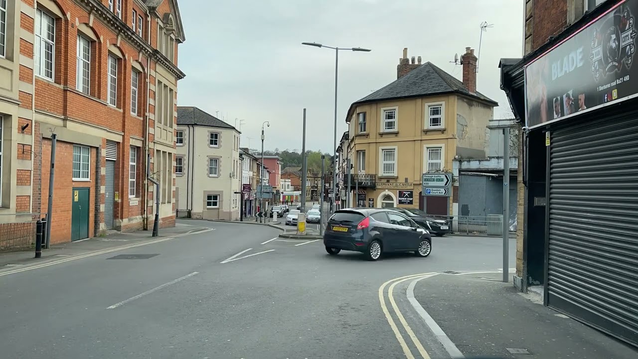 Yeovil, Somerset, UK. In motion. Full HD (1920x1080, 30fps)