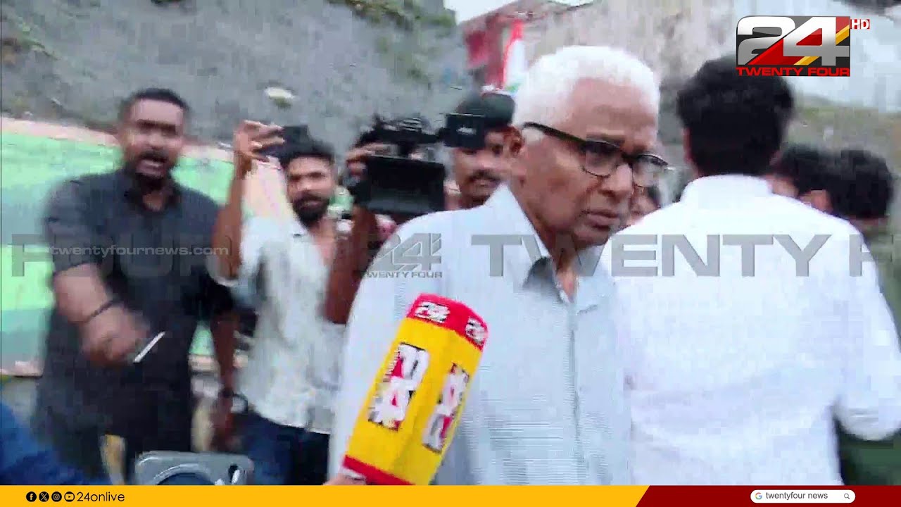 First accused released without saying anything, Congress steps up protest | Antony Raju Case