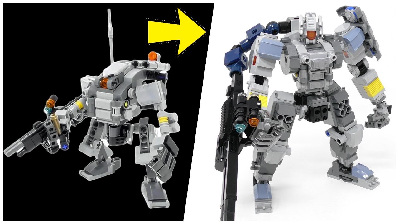 Upgrading My 1st LEGO Mech
