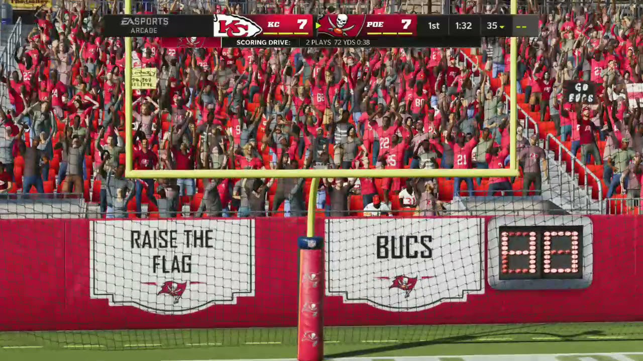 Tom Brady is left hanging [Madden NFL 22]