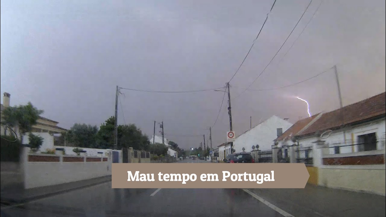 Mau tempo Portugal