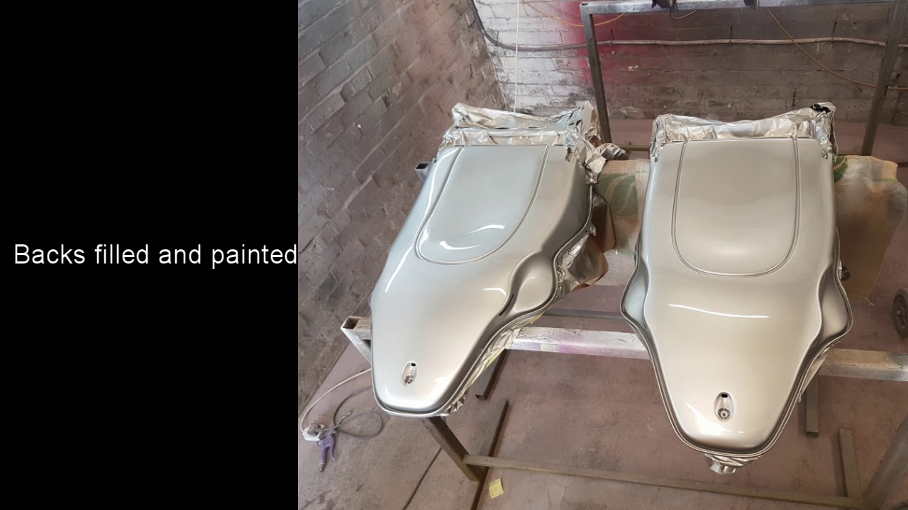 Porsche 996 sports seats dismantle and reassembly
