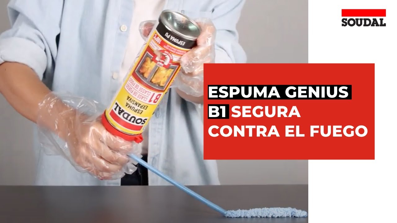 Espuma para alta temperatura: Genius B1 | Soudal Espa&ntilde;a