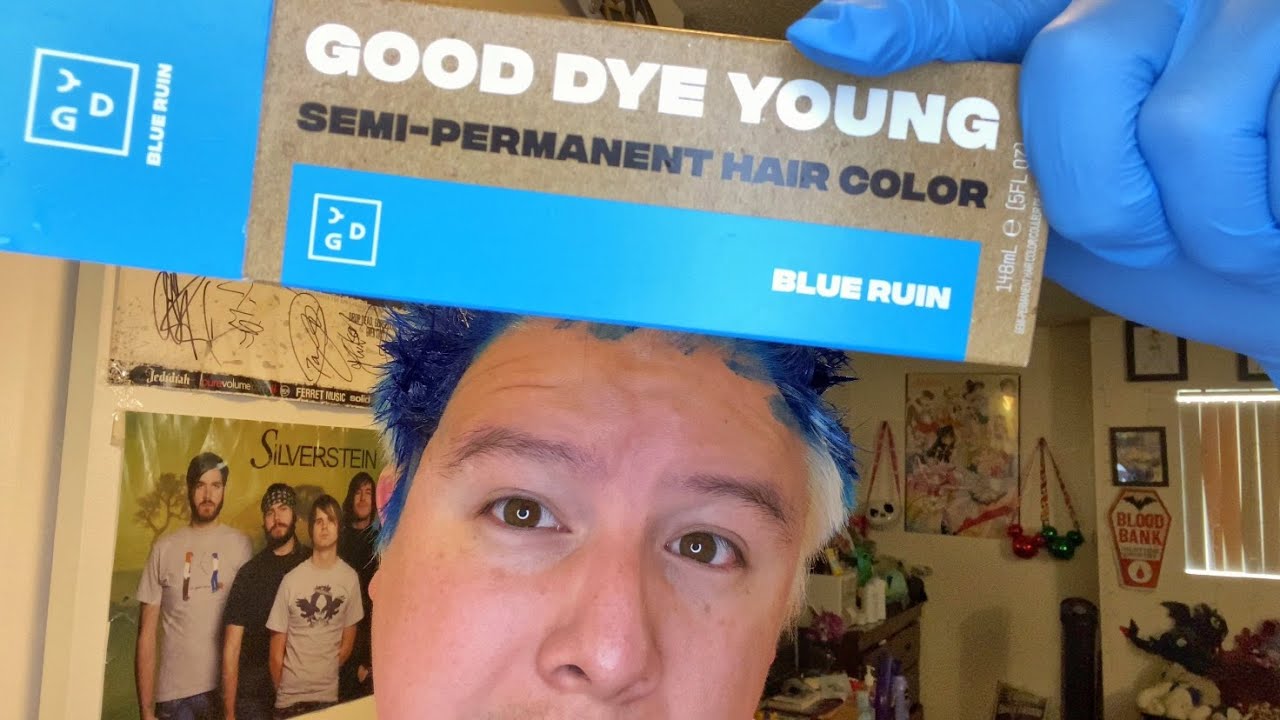 Dying My Hair Using Good Dye Young | Blue Ruin