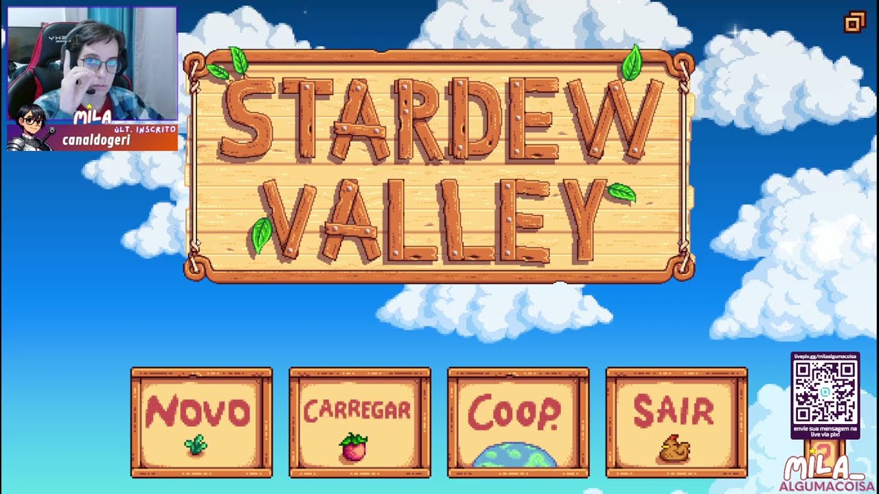 No Rancho Fundo bem pra lá do fim do mundo.... - Stardew Valley - Primeira Run parte 5/1