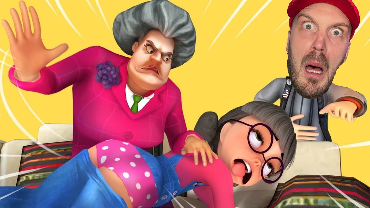 LUDA UČITELJICA JE PRANKOVALA MENE! - Scary Teacher 3D