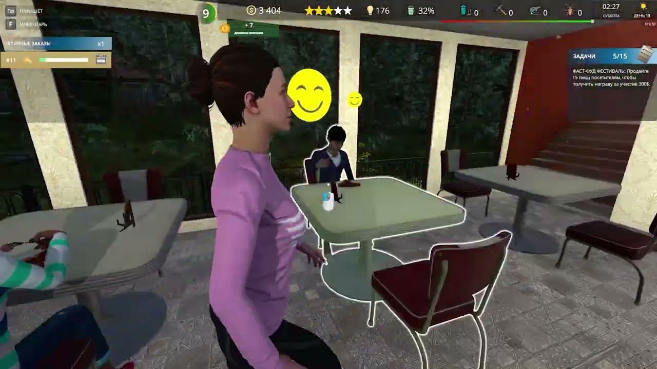 ОПЯТЬ ПОЗВАЛИ НА РЕМОНТ Cafe Owner Simulator