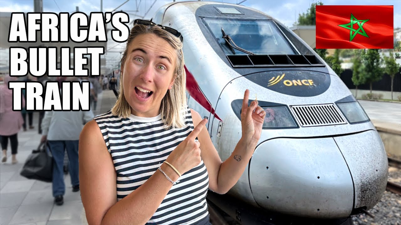 MOROCCO TRAINS ARE AMAZING! (Africa’s Fastest Train to Rabat) 🇲🇦 رد فعل بريطاني