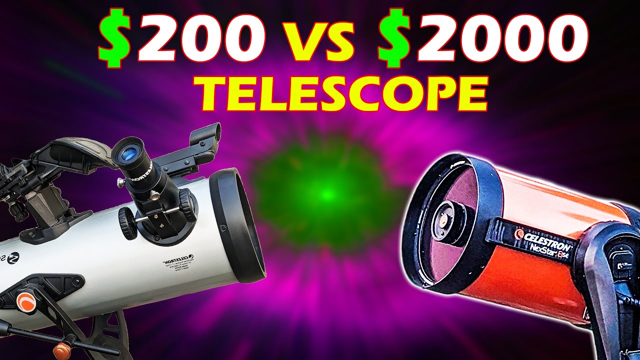 Шокирующие различия между телескопами за 200 и 2000 долларов | NexStar 8SE и StarSense 114LT