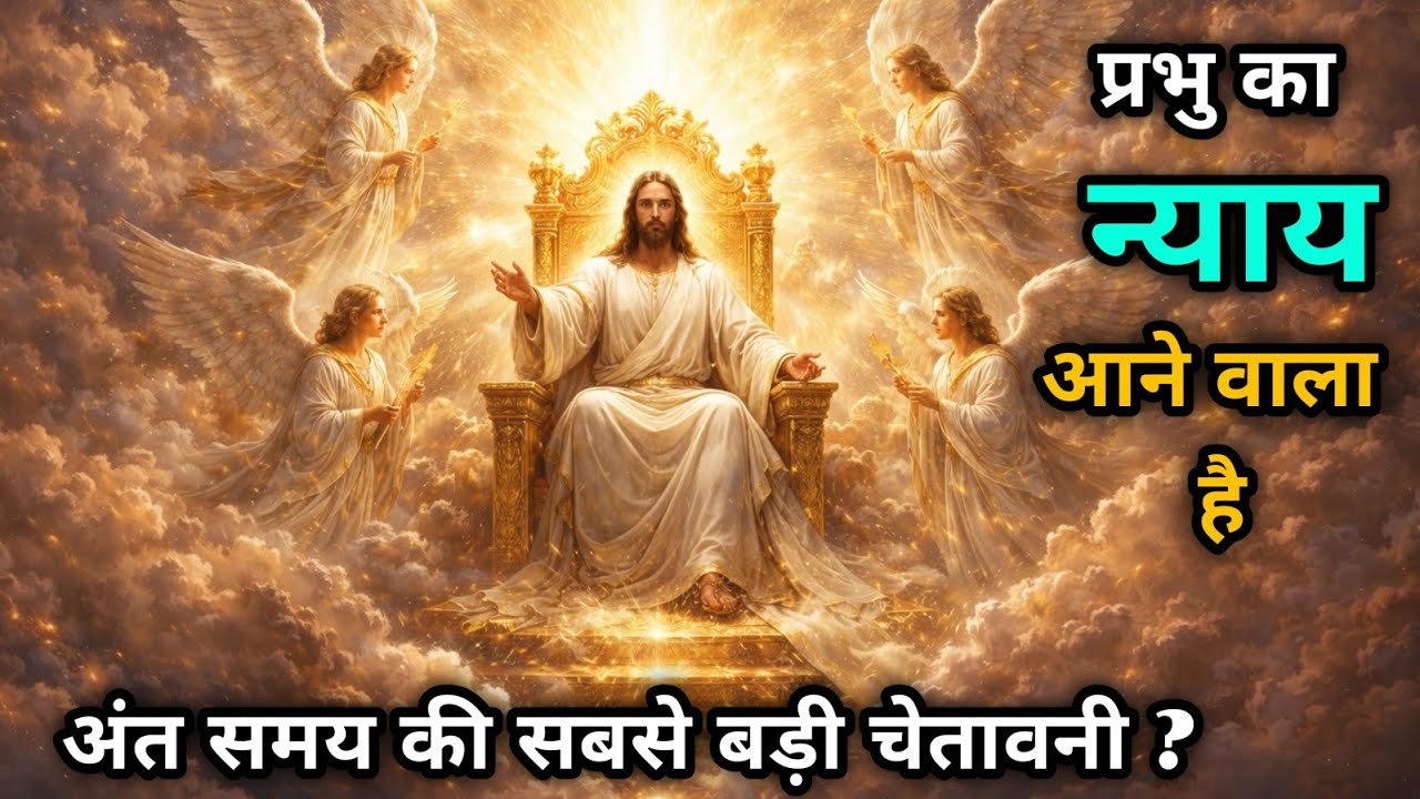 प्रभु का न्याय आने वाला है/bible motivational story hindi/bible inspirational story/jisus is coming/