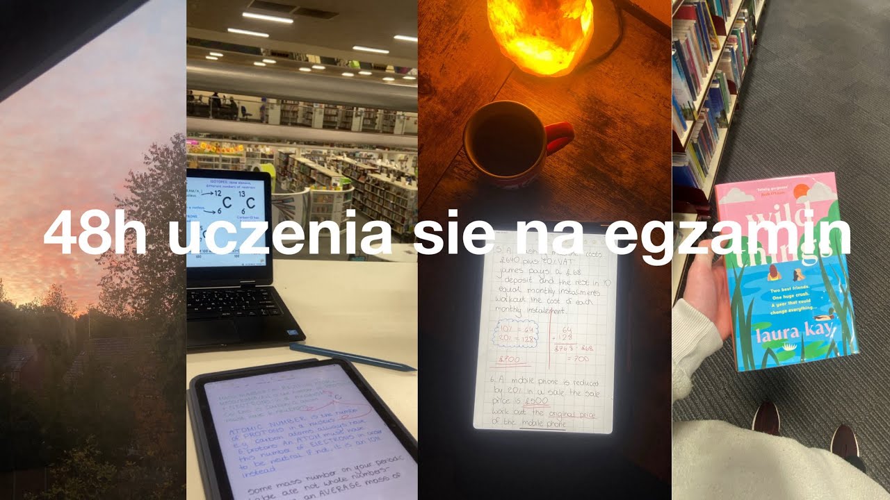 48h uczenia sie na egzaminy. | dużo nauki, wczesne poranki, notaki | Dawid Zozolek