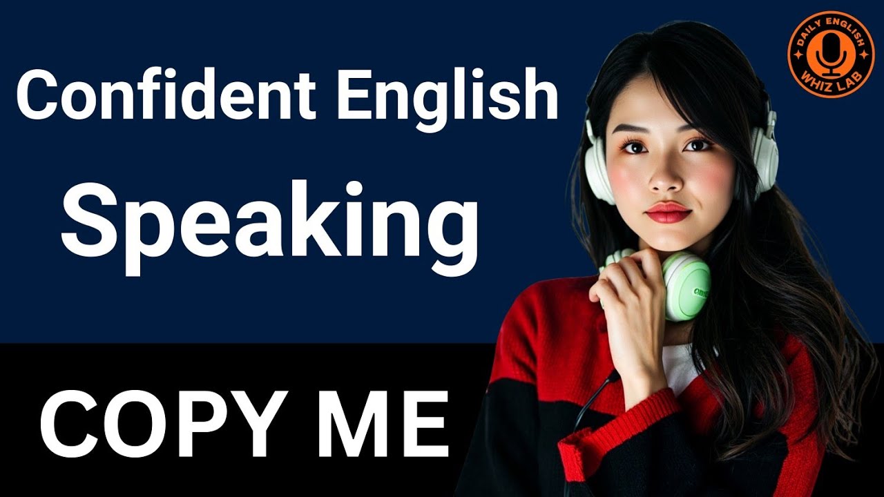 Speak English Clearly & Confidently Every Day | Full English Speaking & Shadowing Practice with Me