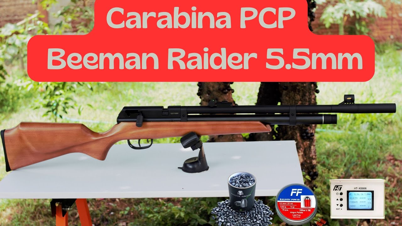 Carabina PCP Beeman Raider 5.5 Vale a pena em 2025?