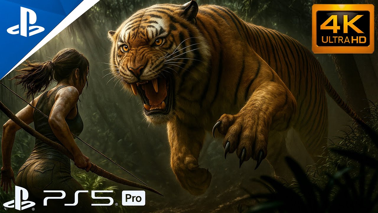 AMAZON SURVIVAL&trade; (TOMB RAIDER) &ndash; PS5 PRO&trade; Ultra Realistic Graphics Gameplay | 4K 60FPS