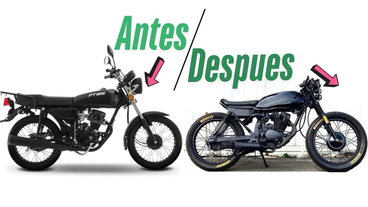 Transforma tu moto en Cafe Racer | Proyecto FT125