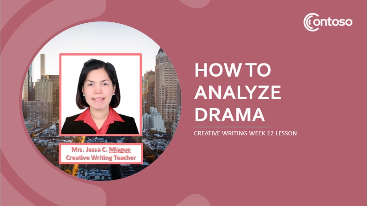 How to Analyze Drama