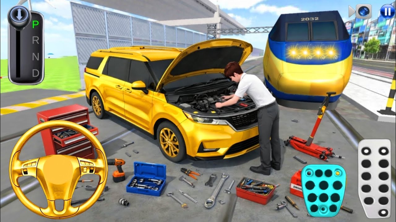 Kia Carnival Breakdown & Repair 🚗🔧 | 3D Driving Class Gameplay 2026 | Realistic Car Fixing