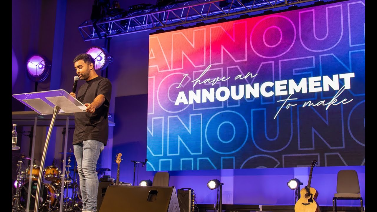 I have an Announcement to Make - Joseph Perry