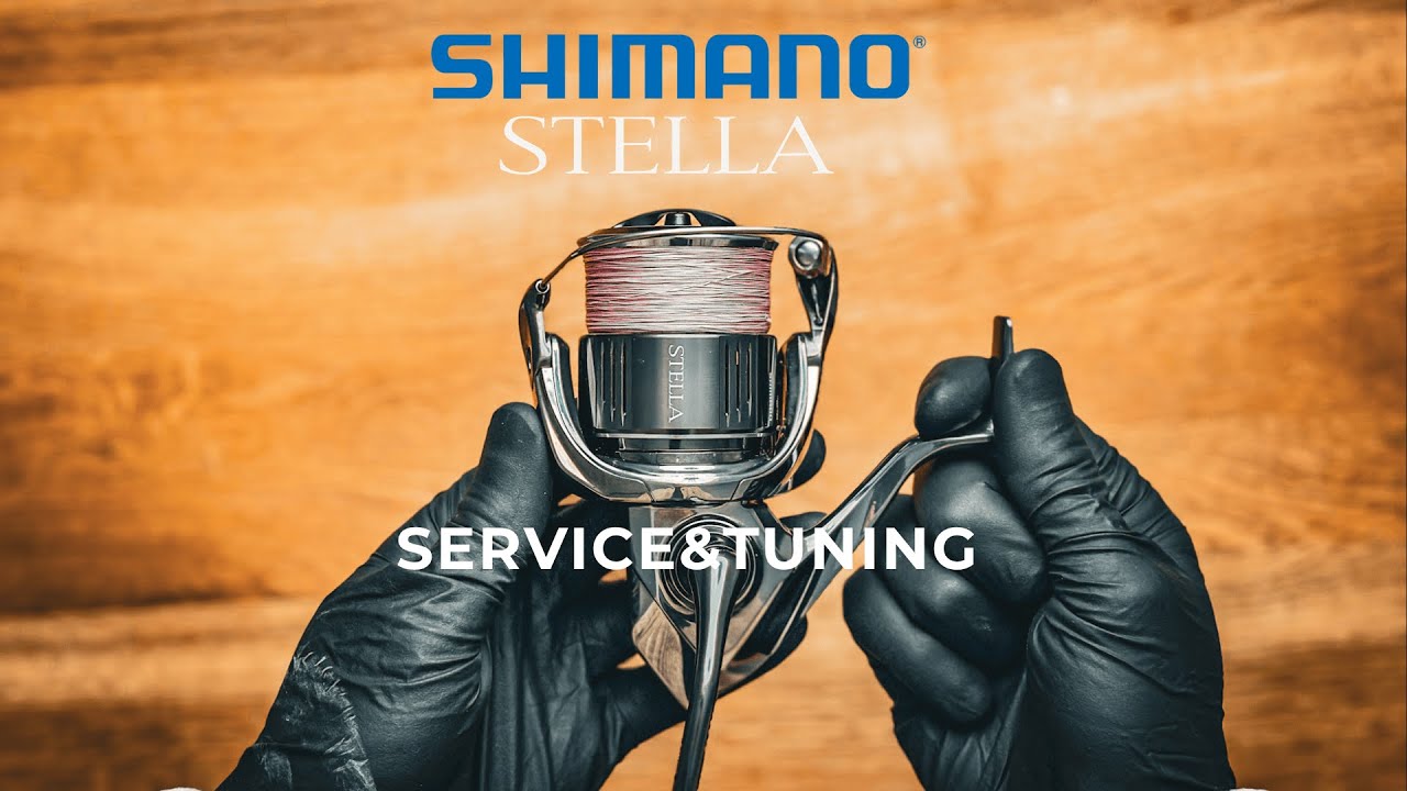 Shimano Stella FK 4000M Premium Service&Tuning (Große Wartung) Vorher/Nachher by CK Rollenwartung