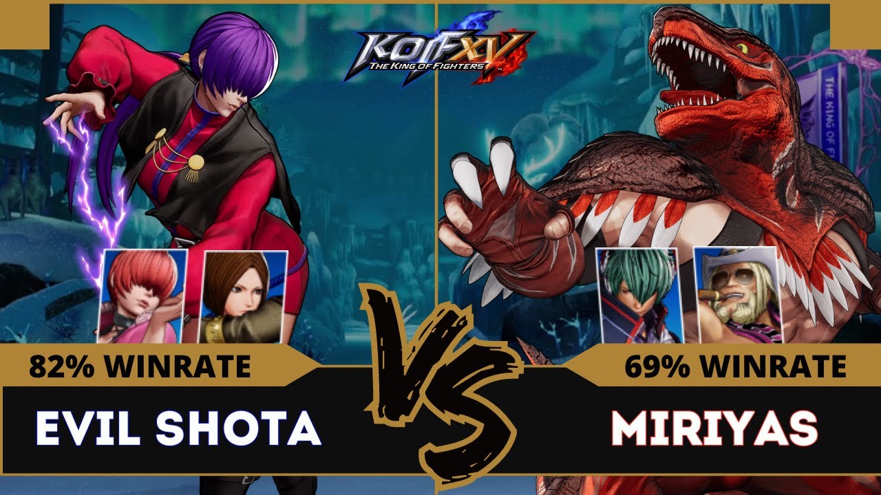 KOFXV⭐EVIL SHOTA (O.Shermie/Whip/Shermie) vs MIRIYAS (Shun'ei/Dino/Antonov)⭐Ranked Match - 24/04/24