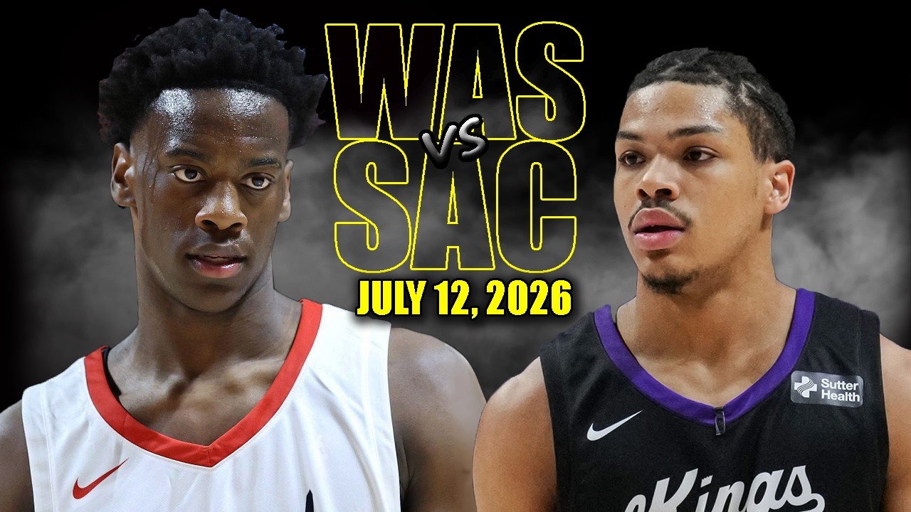Washington Wizards vs Sacramento Kings Full Game Highlights - July 12, 2026 | NBA Summer League
