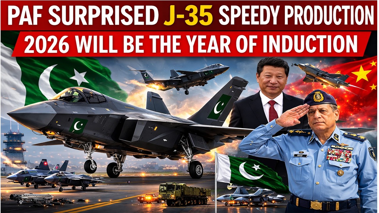 PAF Surprised by J-35 Speedy Production | 2026 Will Be The Year of Induction