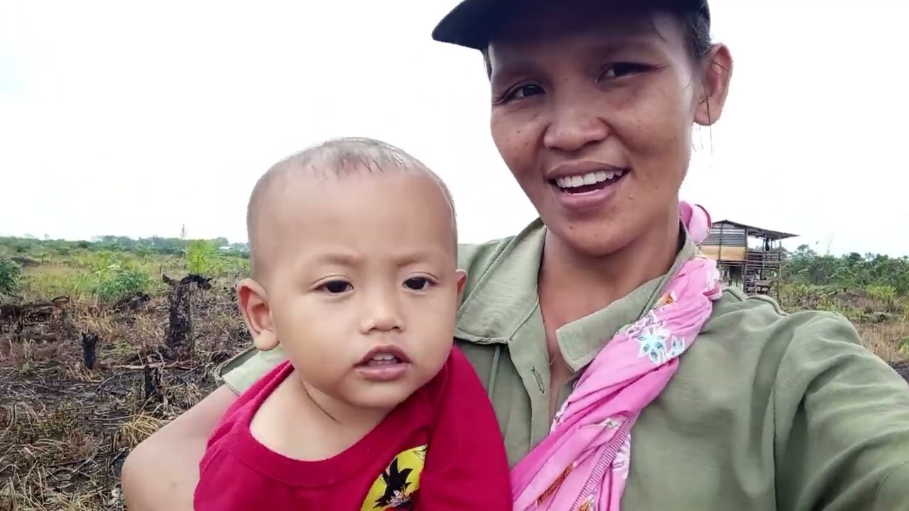 SETELAH 2 TAHUN, KEMBALI LAGI BERKEBUN MENANAM SAWIT DAN SAYUR-SAYURAN, BAGIAN 1