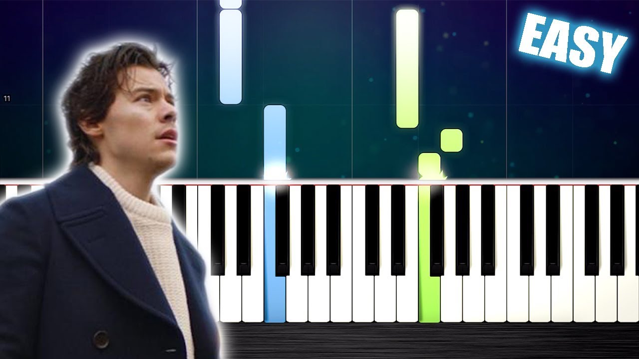 Harry Styles - Sign of the Times - EASY Piano Tutorial by PlutaX