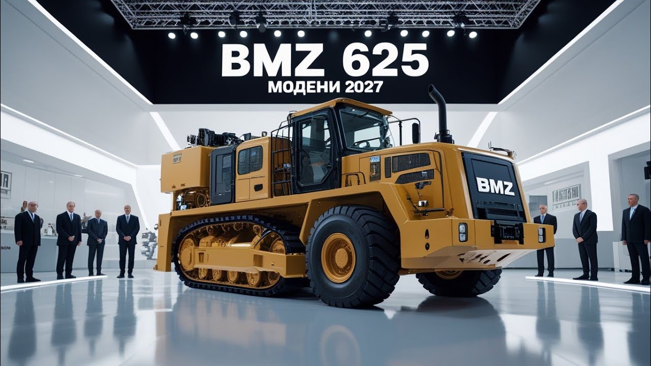 Обзор BMZ 6295 Модель 2027 | Мощная промышленная машина в роскошном шоуруме