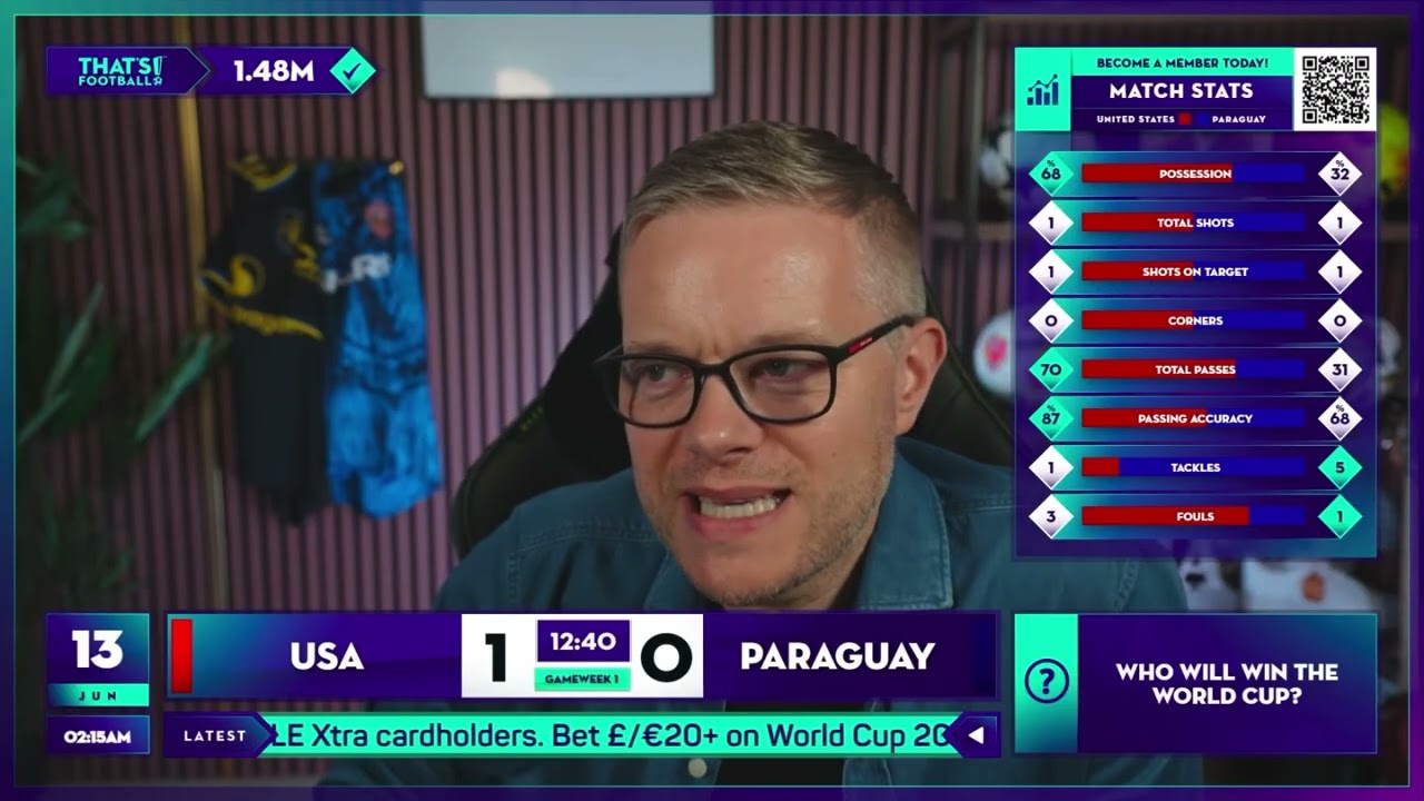 GOLDBRIDGE Best Bits | USA 4-1 Paraguay 