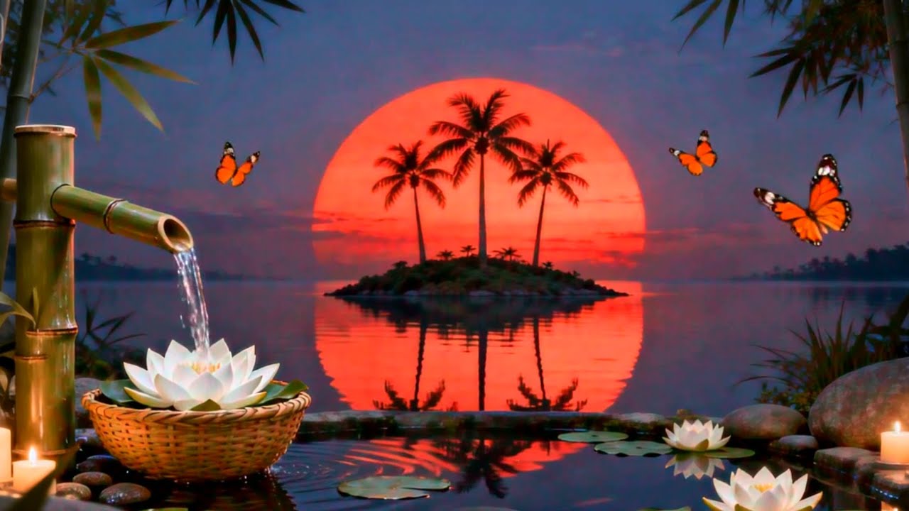 “Japanese Spa Music 🍃 Natural Water Sounds for Healing & Stress Relief”