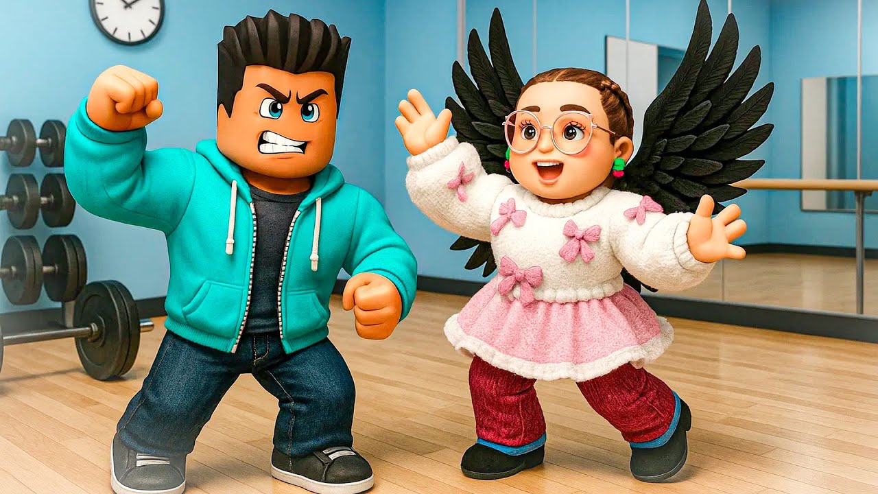 Ғасырбек пен Ая билеп жарысты (Roblox)