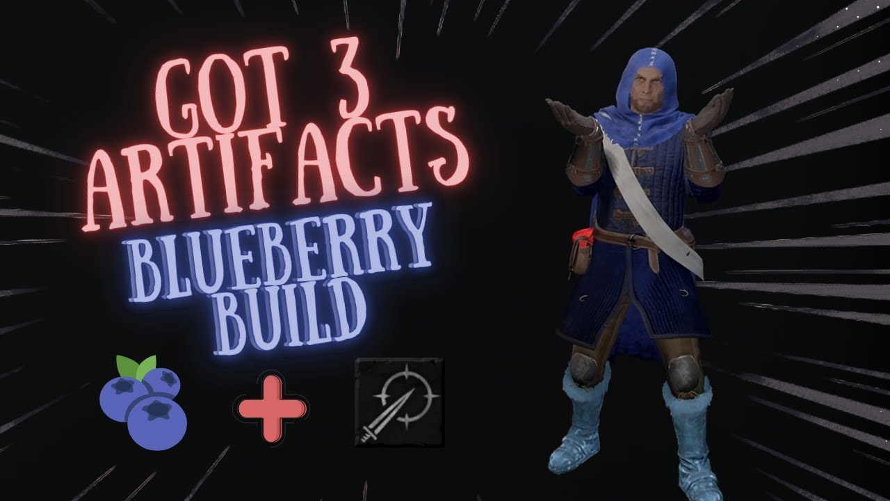 Got 3 Artifacts from Juicey BlueBerry Tanky Rogue | Dark and Darker
