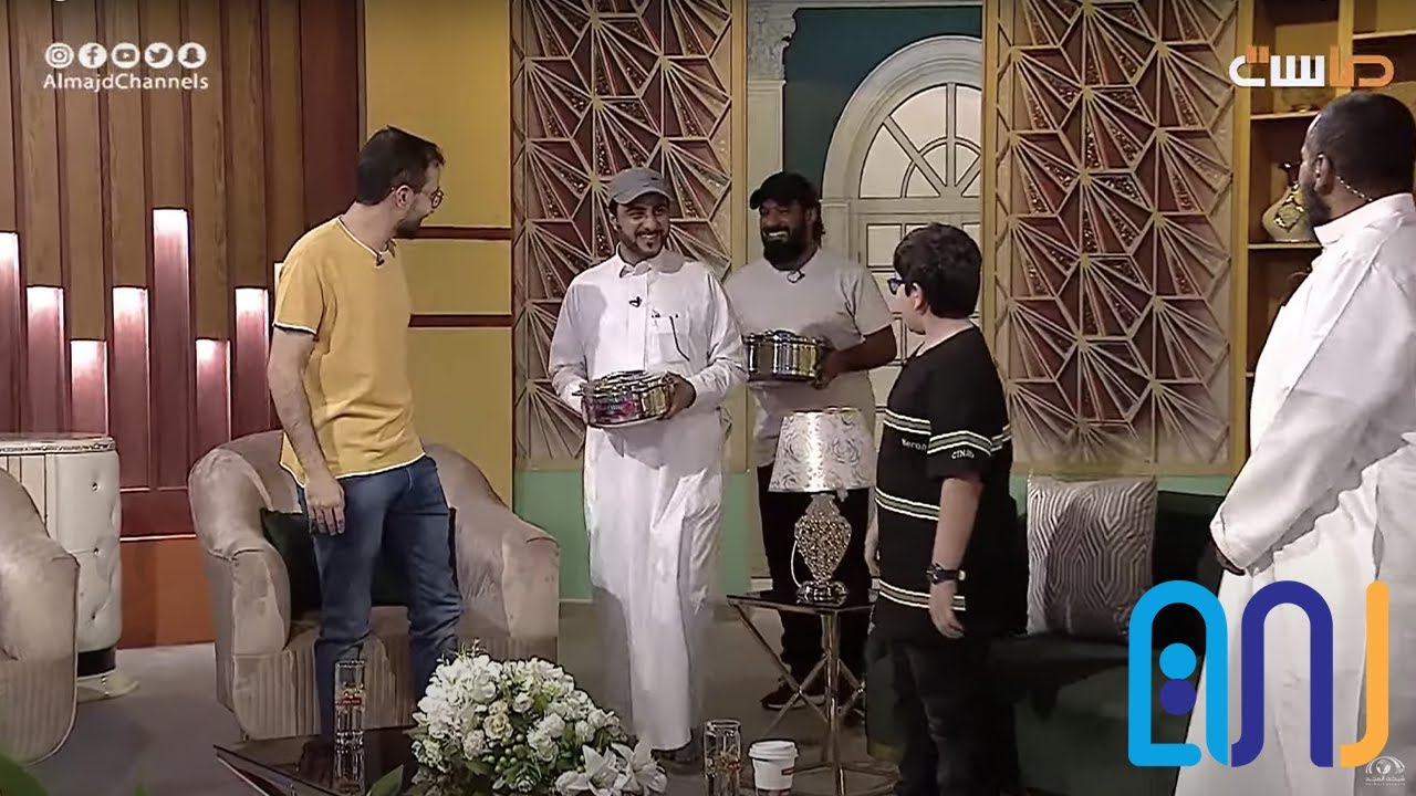 زيارة هاني مقبل وإبراهيم النقيب لبيت أبوسعد 😍