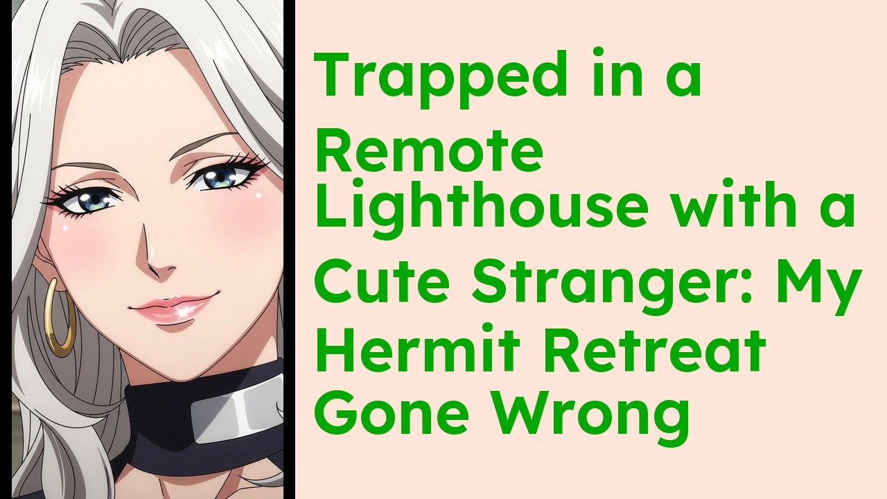 Trapped in a Remote Lighthouse with a Cute Stranger My Hermit Retreat Gone Wrong