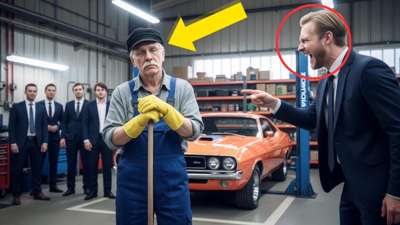 Korjaa autoni ja se on sinun! — pilkkasi miljonääripomo… mutta siivooja sai hänet vaikenemaan