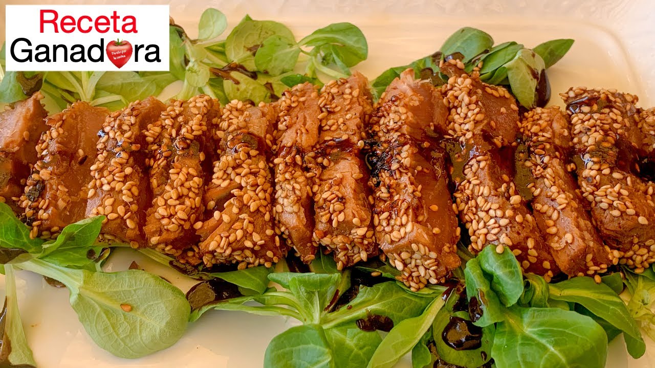 Tataki de atún | Receta ganadora