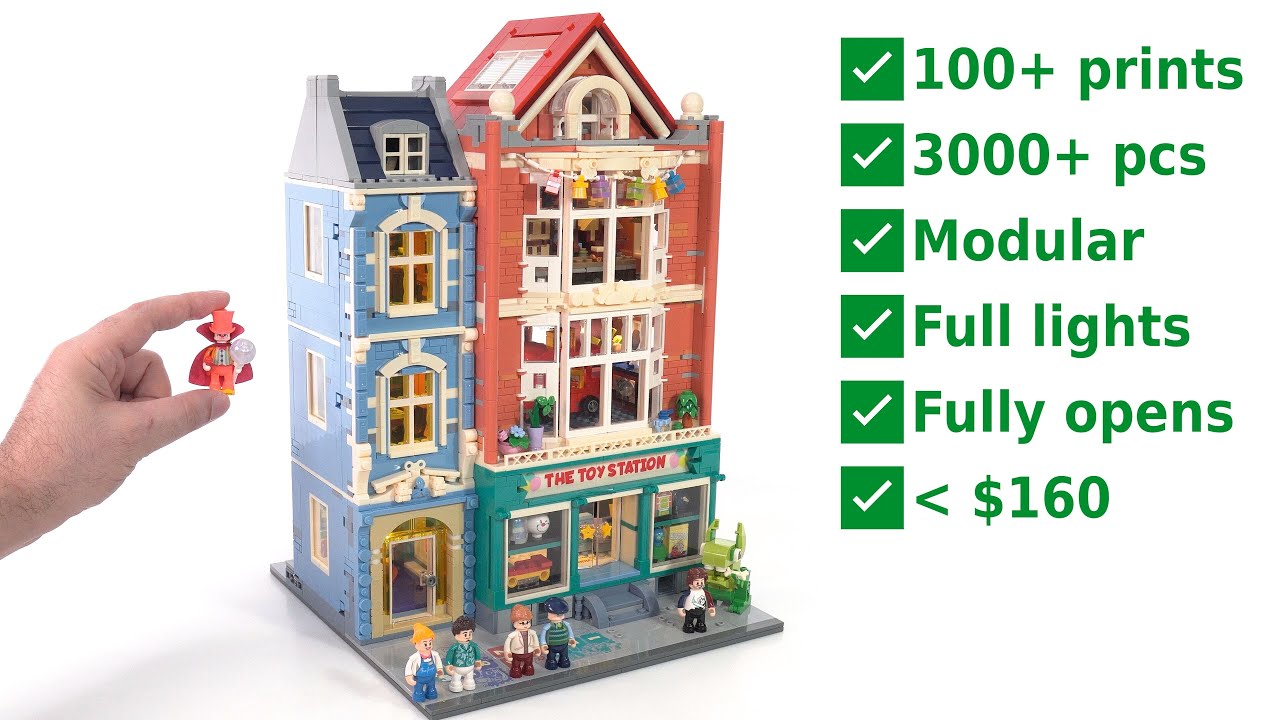 Обзор магазина игрушек Lumibricks! Огромный, доступный, очаровательный модульный конструктор с до...