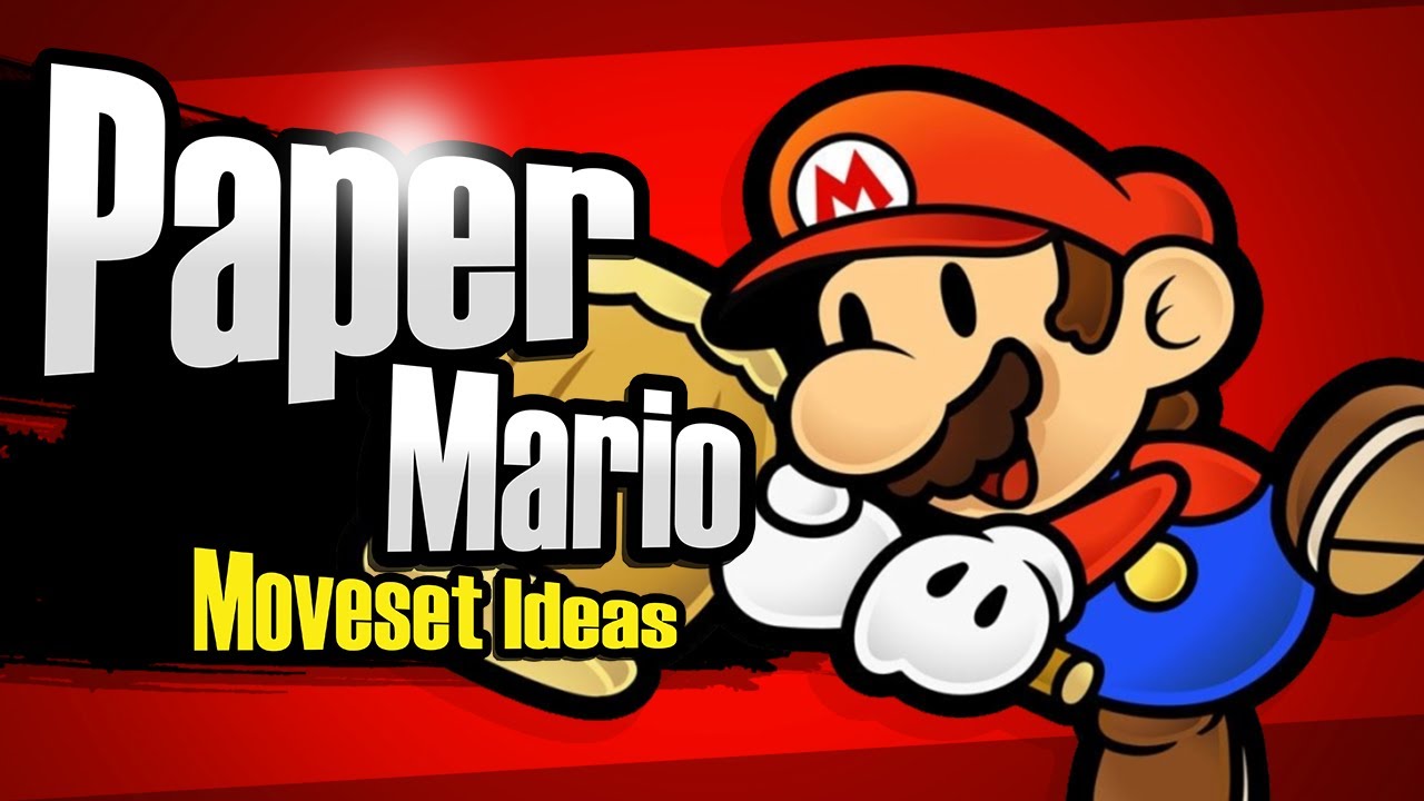 Paper Mario (Super Smash Bros.) [MOVESET IDEAS]