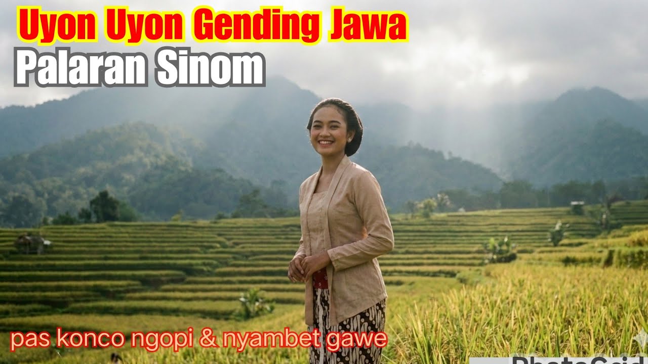 Uyon Uyon  Gending Jawa Pengantar Tidur  Gending klasik Palaran sinom #suasanadesa #gendingjawa