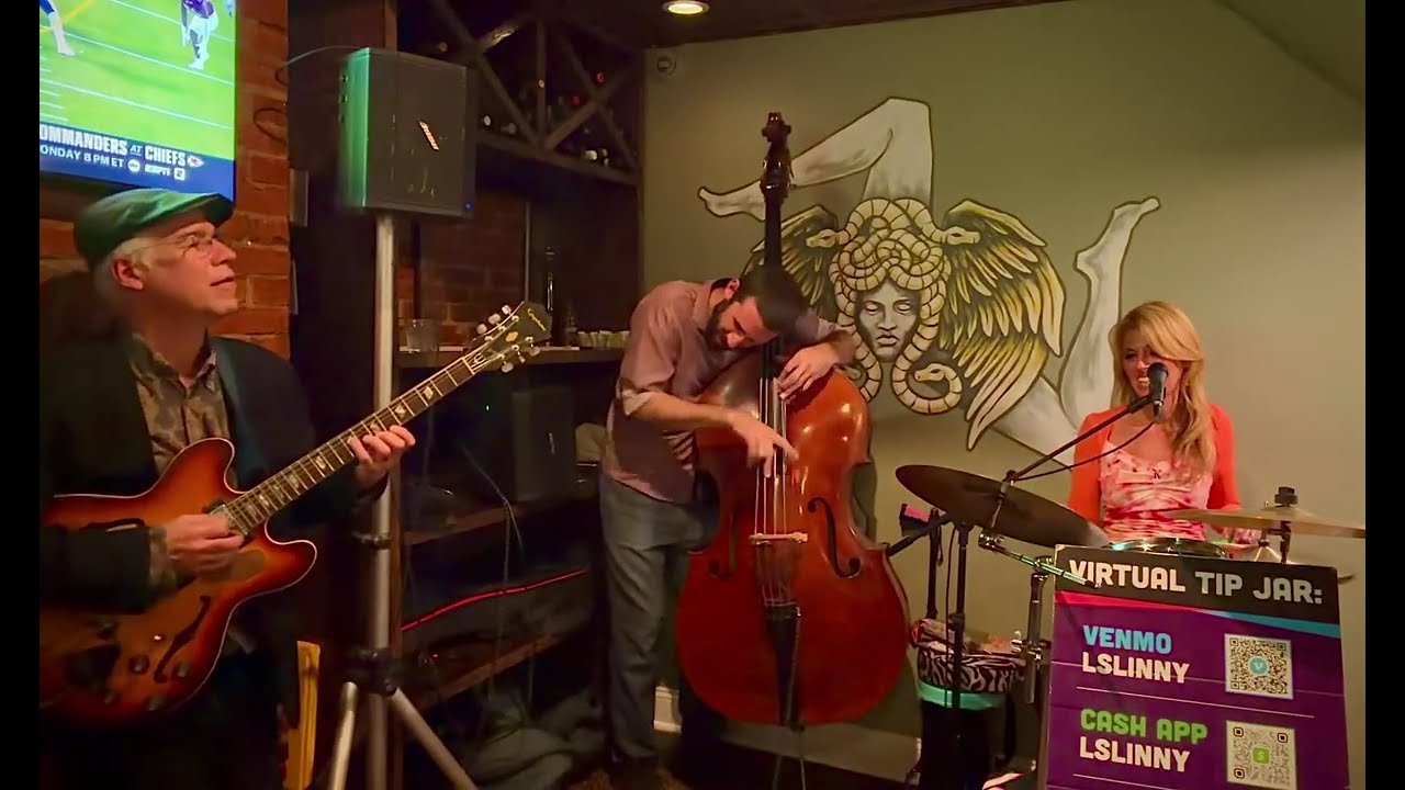 “There Will Never Be Another You” (Lauren Slinny Jazz Trio)~ 4th Fridays at Benny’s Baltimore