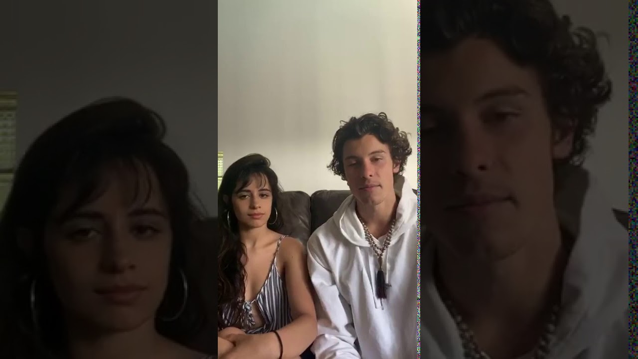 Shawn Mendes with Camila Cabello Instagram Live | March 27, 2020