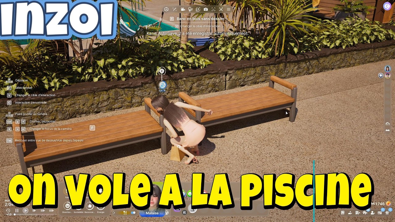 Let's play [INZOI NOEL]  je peux pas vendre?! on vole en plein journ&eacute;e #20