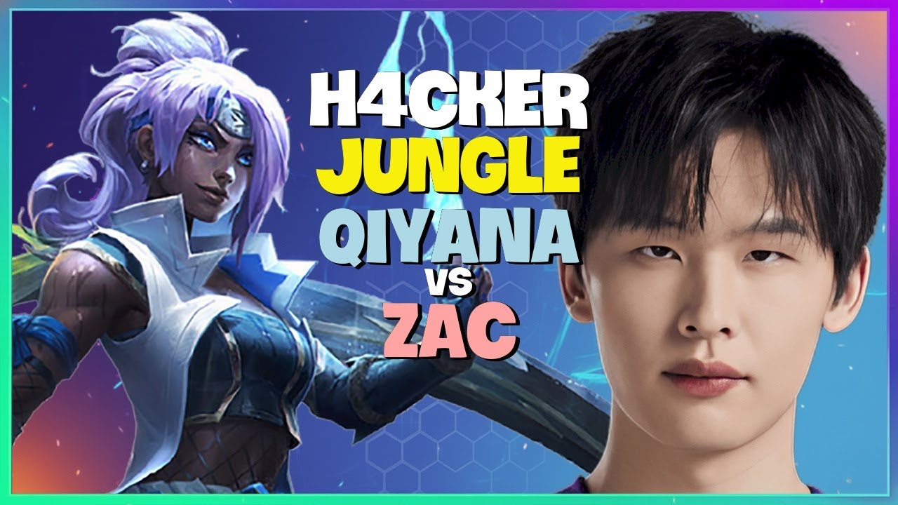 H4cker's Challenger Qiyana Masterclass: Pro Jungle Mechanics (Engsub)