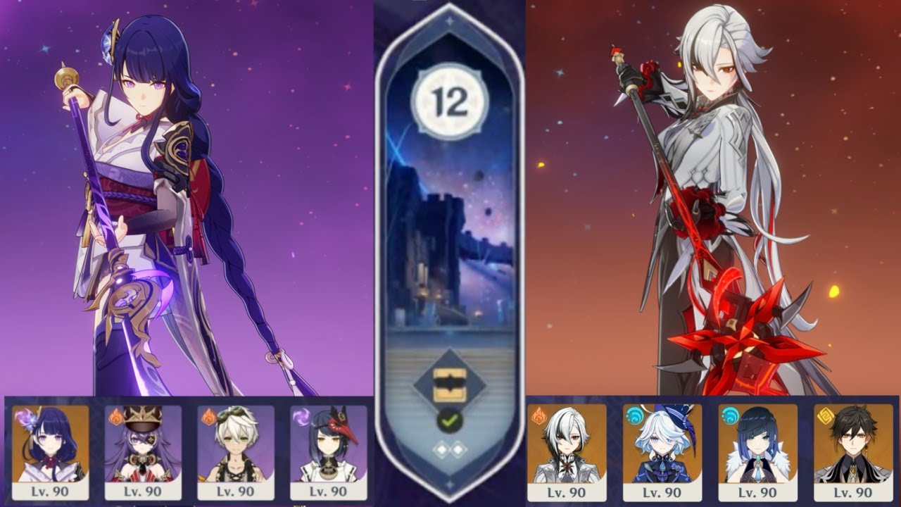 C6 R1 Arlecchino & C6 R5 Raiden Shogun | 5.4 March Spiral Abyss