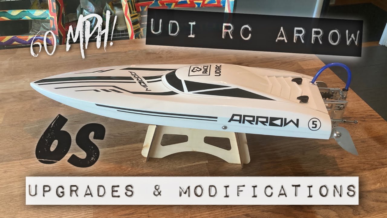 UDI Arrow 5 RC Boat | Upgrades & Modifications + Special Ending!