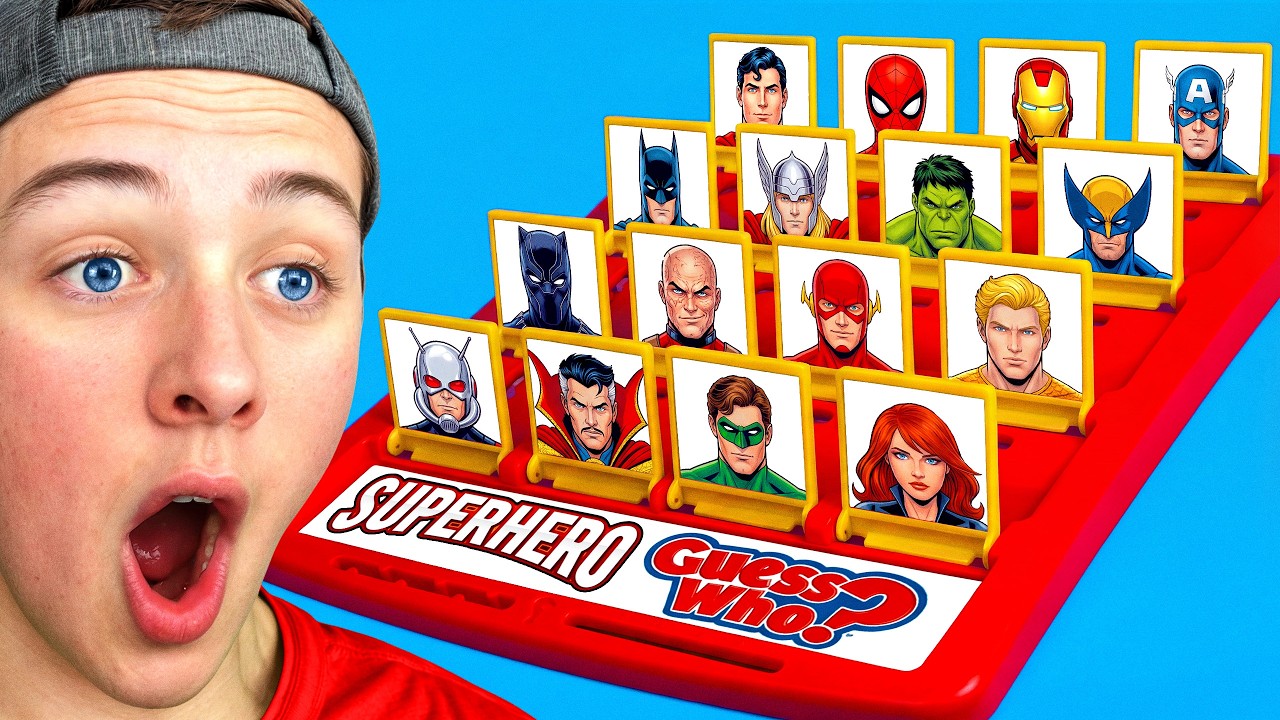 GUESS the SUPERHERO (challenge)