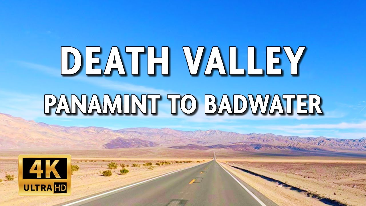 Most Scenic Drives In America: Death Valley National Park, California / Nevada || 4k