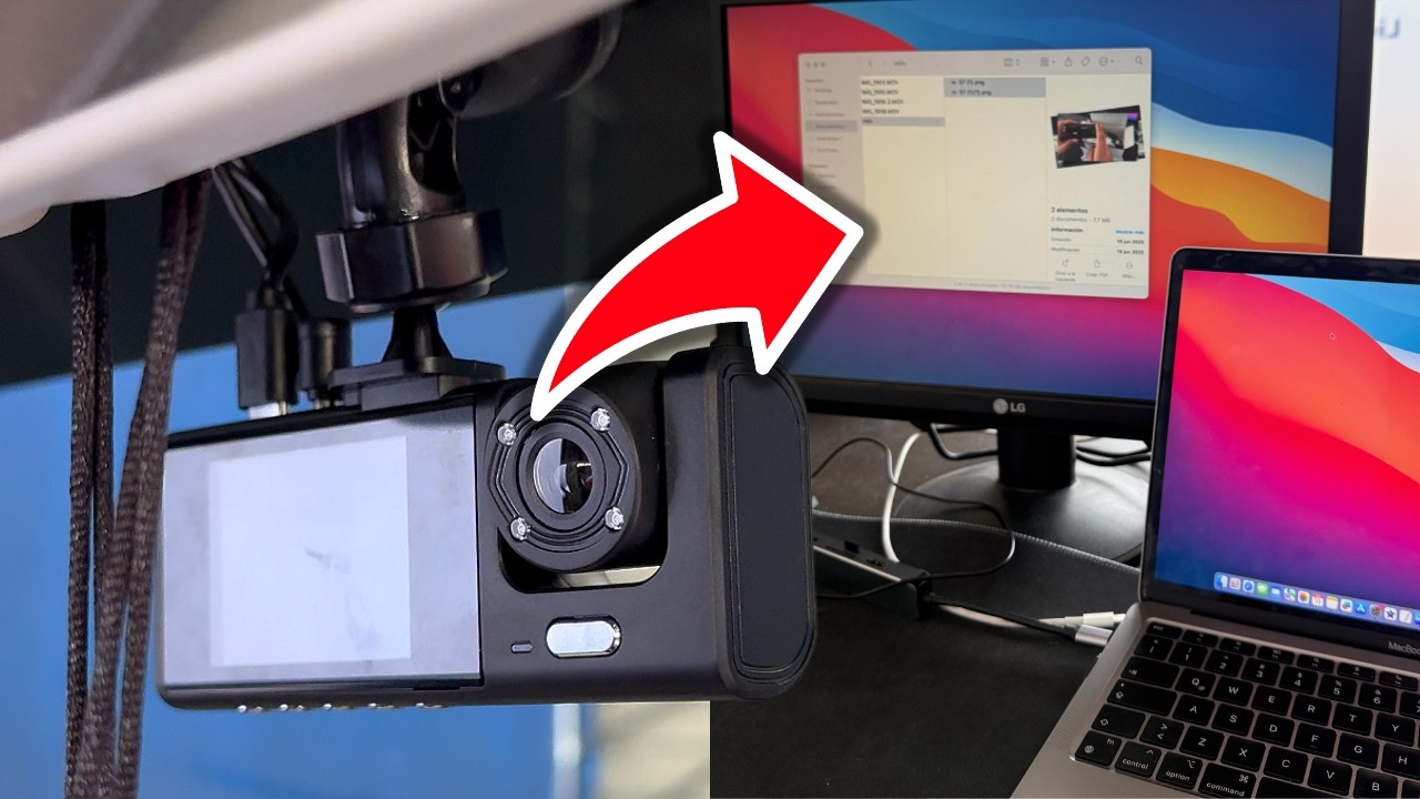 Cómo pasar Videos de DASHCAM a la PC / Celular FÁCIL | AlfredoAbaid17